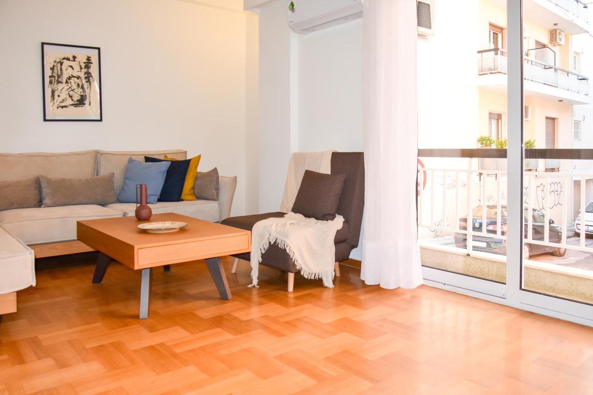 Spacious Modern Apartment In Pagkrati アテネ エクステリア 写真